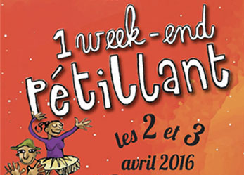 Week-end pétillant printanier, avril 2016