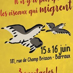 Journées Spectacles « Il n’y a pas que les oiseaux qui migrent »