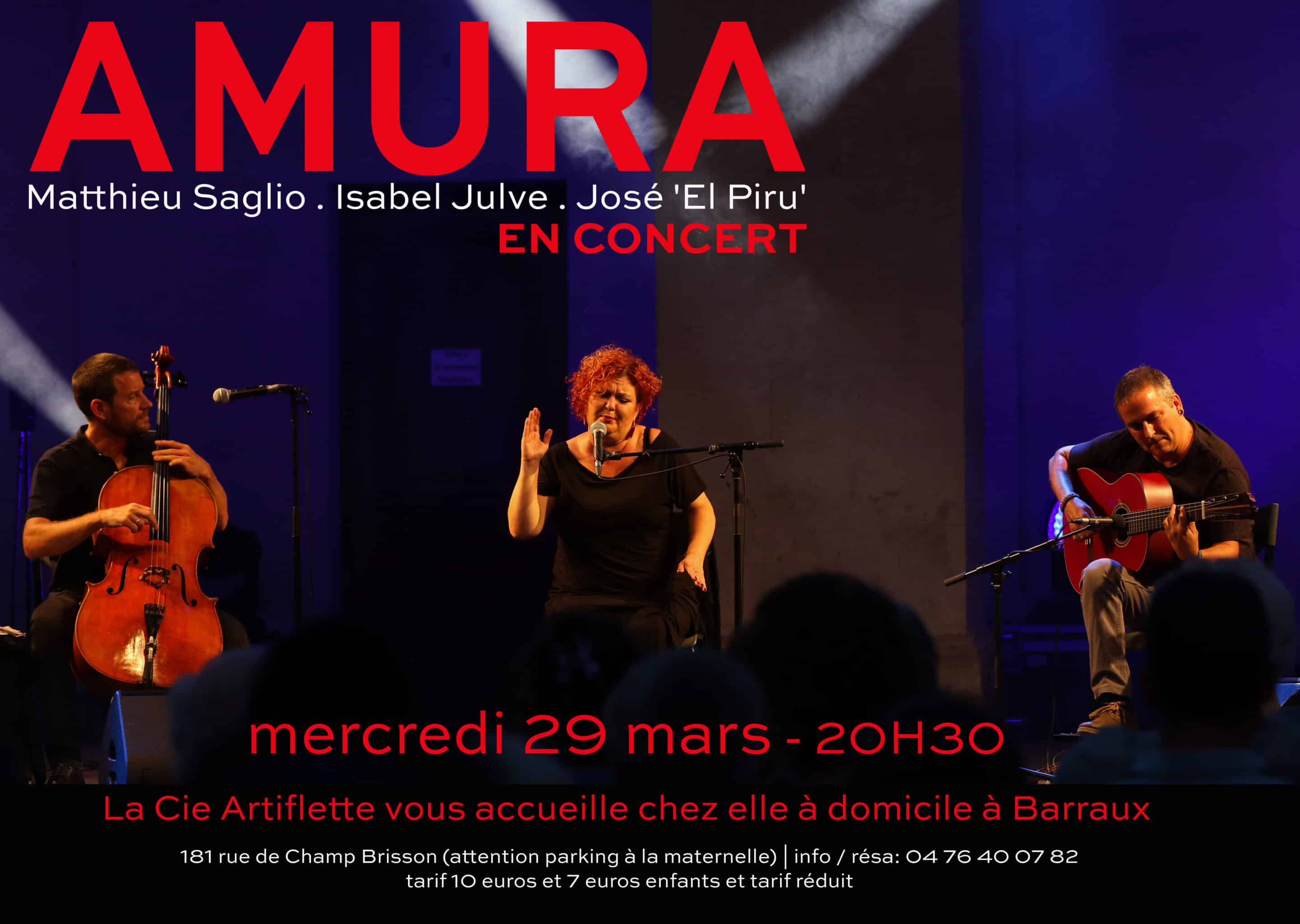 Concert de Flamenco à Barraux !