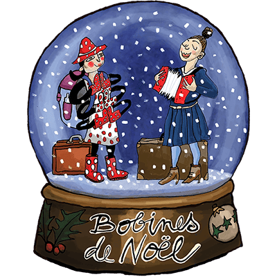 Bobines de Noël, spectacle de théâtre, cirque et chansons tout public