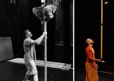 spectacle petits présents pour grand futur, travail en résidence