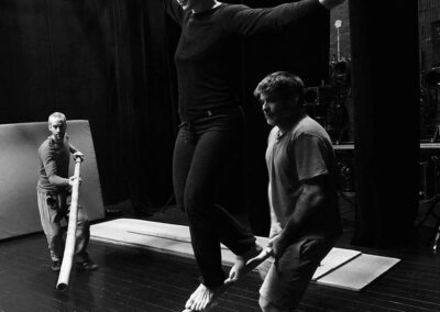 spectacle petits présents pour grand futur, travail en résidence