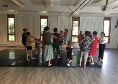 Tournée l'Artishow à vélo, Cie Artiflette