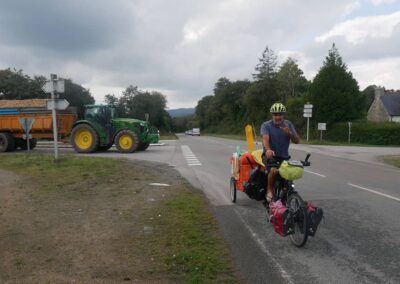 Tournée l'Artishow à vélo, Cie Artiflette