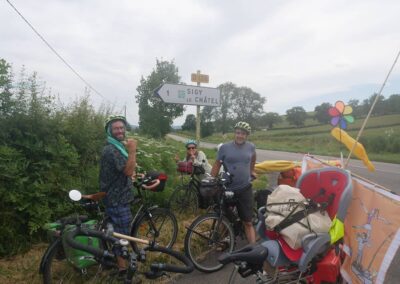 Tournée l'Artishow à vélo, Cie Artiflette