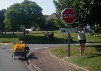 Tournée l'Artishow à vélo, Cie Artiflette
