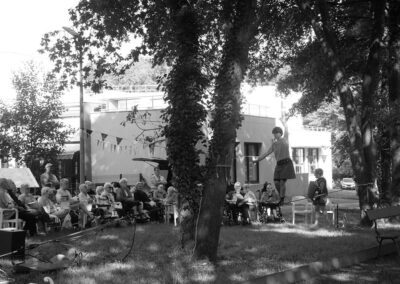 Tournée l'Artishow à vélo, Cie Artiflette