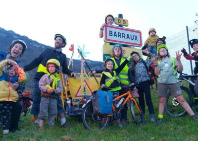 Tournée l'Artishow à vélo, Cie Artiflette