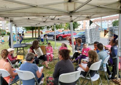 Tournée l'Artishow à vélo, Cie Artiflette