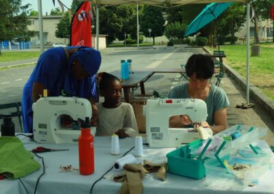 Tournée l'Artishow à vélo, Cie Artiflette