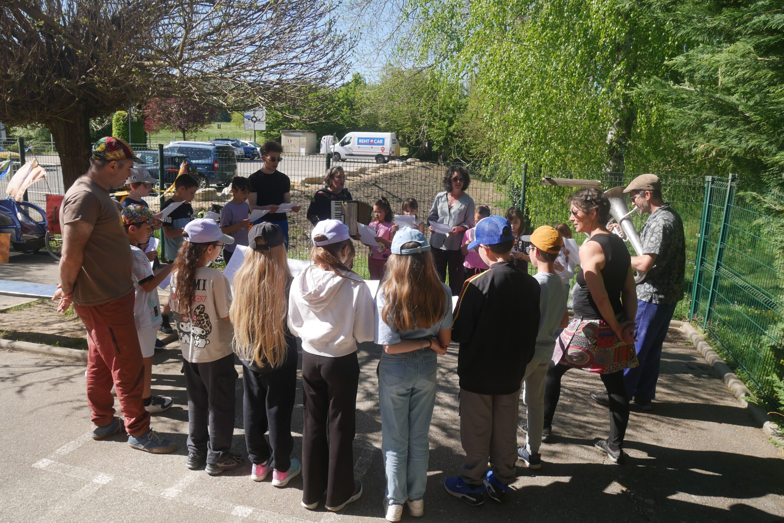 tournées spectacles Artiflette l'Artishow à vélo